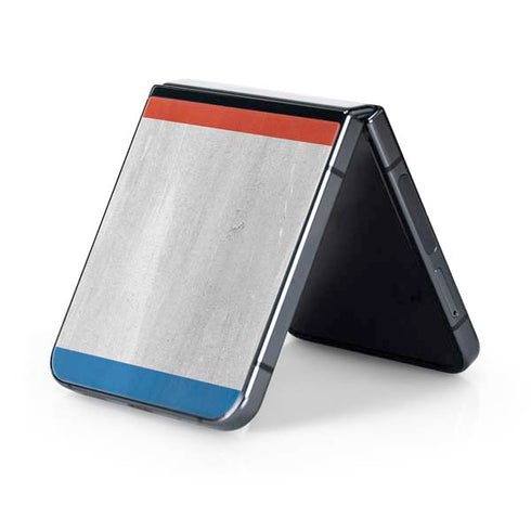 Netherlands Flag Distressed Galaxy Z Flip5 5G Skin